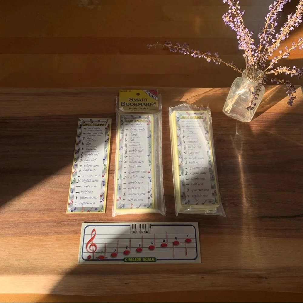 80 Vintage Music Bookmarks - Picture 2 of 5